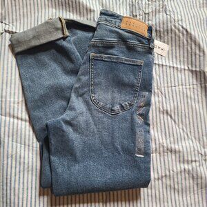 PACSUN  SIZE 25 CROP CURVE DENIM